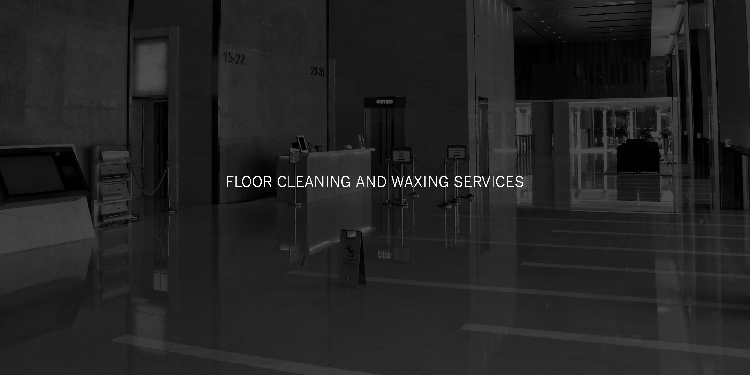 Commercial Floor Cleaning Waxing Services Burlington Oakville
